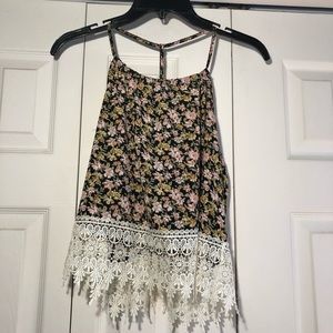 Pacsun | LA Hearts Floral Halter Top
